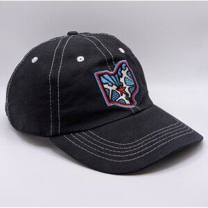 Ohio Machine Team Logo Major League Lacrosse MLL Adjustable Strap Back Hat Black